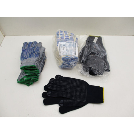 25 PAIRES DE GANTS  7-8-10 A 0.55€