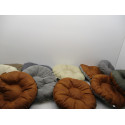 10 COUSSINS 42X50 EPAIS 10 CM