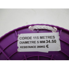 corde 115 metres diametre 5 mm