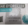 7 taies oreillers