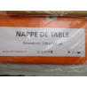 4 nappes de table 130x160cm