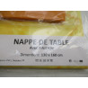 4 nappes de table 130x160cm