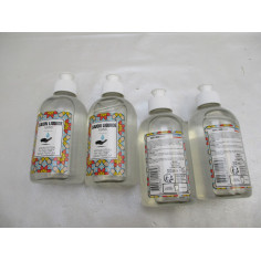 4 savons liquide 300ml a 0.60€