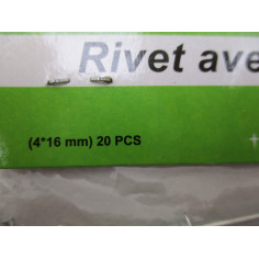 50 lots de 20 rivets aveugles a 0.25€