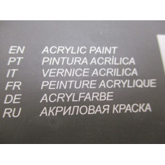 6 peintures acryliques 75ml