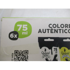 6 peintures acryliques 75ml