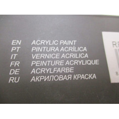 6 peintures acryliques 75ml