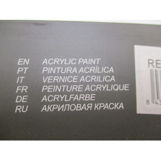 6 peintures acryliques 75ml