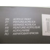 6 peintures acryliques 75ml