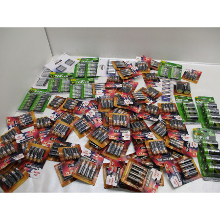 72 packs de pile a 1€