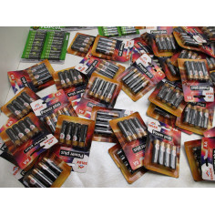 72 packs de pile a 1€