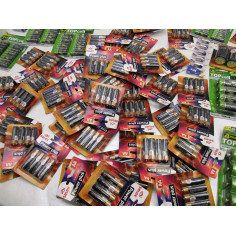 72 packs de pile a 1€