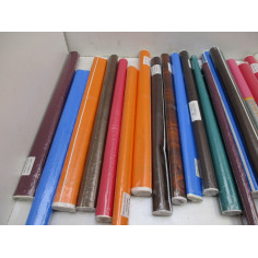 39 rouleaux adhesifs  2mx0.45m a 1.20€