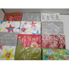 18 SETS DE 20 SERVIETTES NOEL 33X33CM 3 PLIS