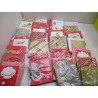 46 SETS DE 20 SERVIETTES NOEL 33X33CM 3 PLIS