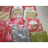 46 SETS DE 20 SERVIETTES NOEL 33X33CM 3 PLIS