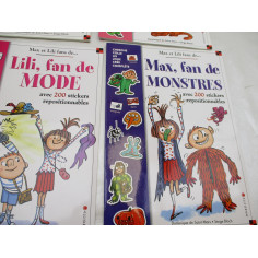 8 stikers la vie de max et lili