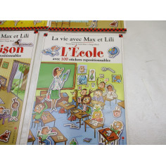 8 stikers la vie de max et lili