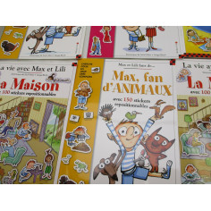 8 stikers la vie de max et lili