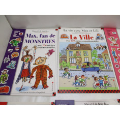 8 stikers la vie de max et lili