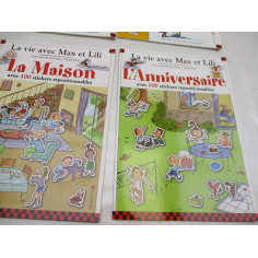 8 stikers la vie de max et lili