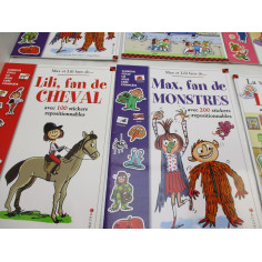 8 stikers la vie de max et lili