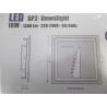 Spot led 18w 220-240v 220x220cm epais27mm