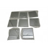 8 MIROIRS 9.5 X 9.5 CM
