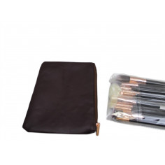 TROUSSE DE MAQUILLAGE AVEC 15 PINCEAUX