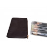 TROUSSE DE MAQUILLAGE AVEC 15 PINCEAUX