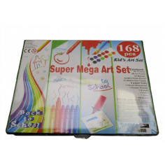 VALISE DE 168 PCS COLORIAGE