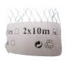 5 filets de protection 2x10 metres