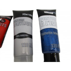 9 tubes de peinture