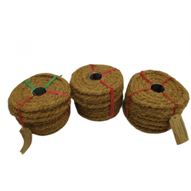 3 rouleaux de coconuts 30 metres x10mm