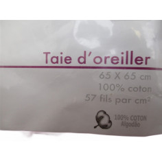 6 taies oreillers