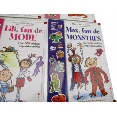 8 stikers la vie de max et lili