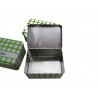 3 boites metal 12x9 haut6 cm