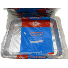 40 LOTS DE 2 BACS ALUMINIUM...
