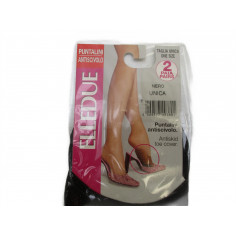 2 blisters 2 semelles embouts antiderapants couvre orteils taille unique