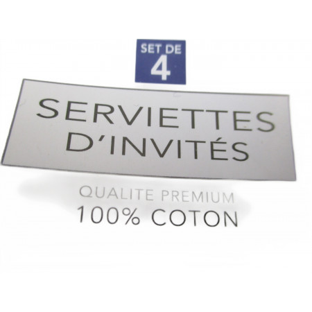 4 serviettes d invites