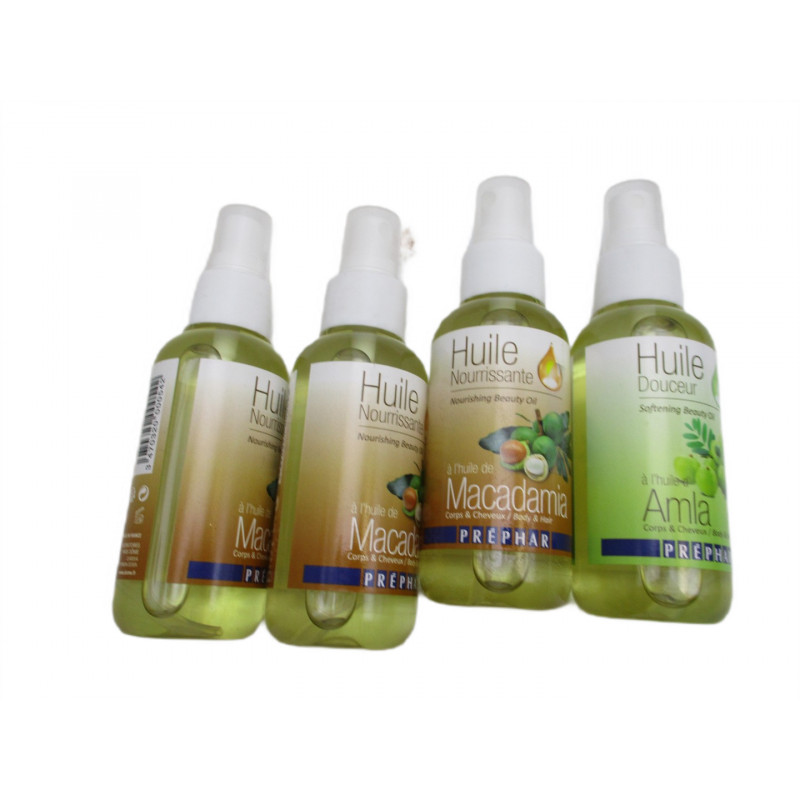 4 huiles nourrissantes corps et cheveux