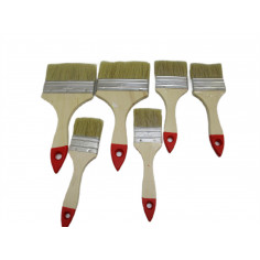 4 Pinceaux plat