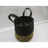 12 Paniers jonc de mer Ø28 haut 25 cm