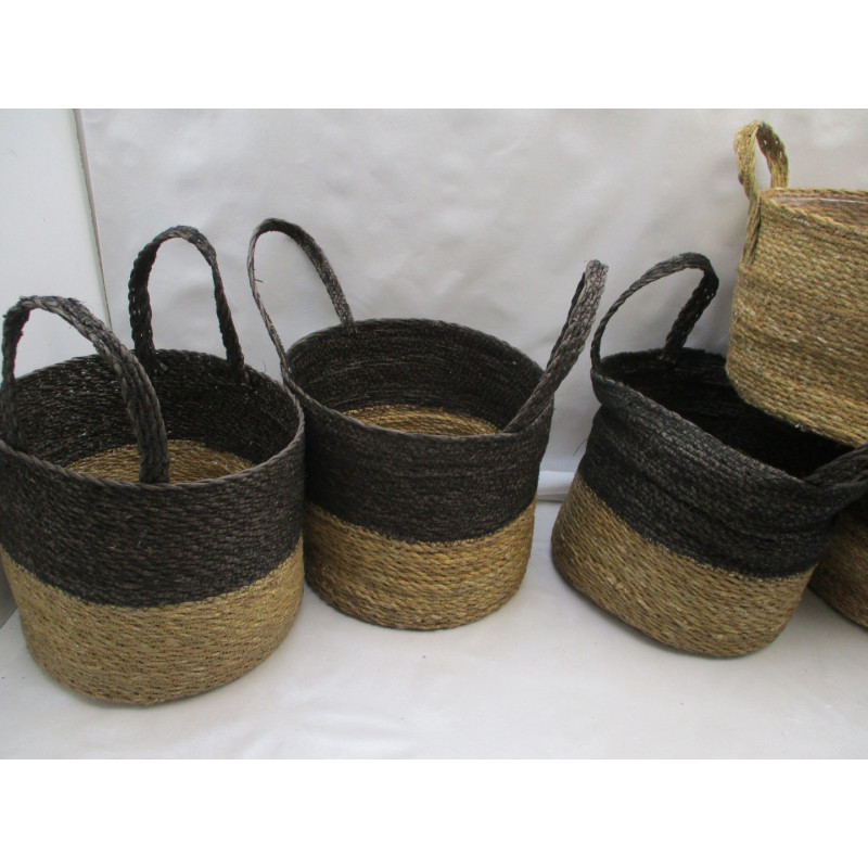 8 Paniers jonc de mer