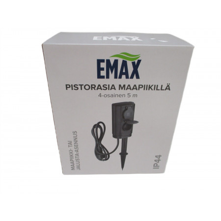 6 Support avec 4 prises pour exterieur