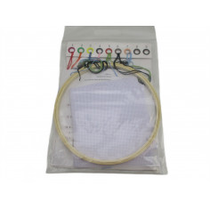 Kit de broderie tambour 20 cm