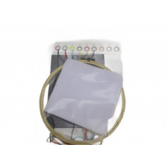Kit de broderie tambour 20 cm