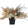 52 fleurs artificielle + pot