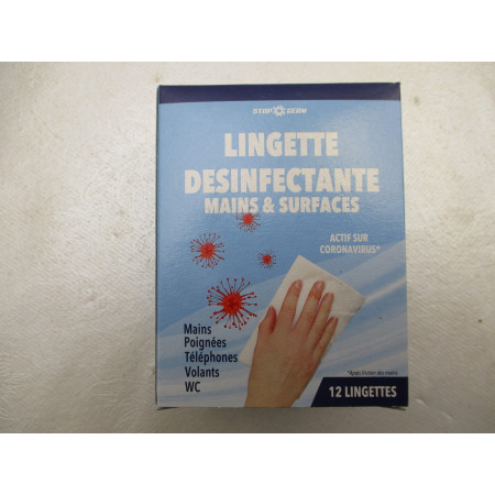 16 Boites de 12 lingettes