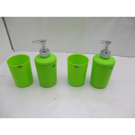 2 Distributeurs de savon + 2 verres